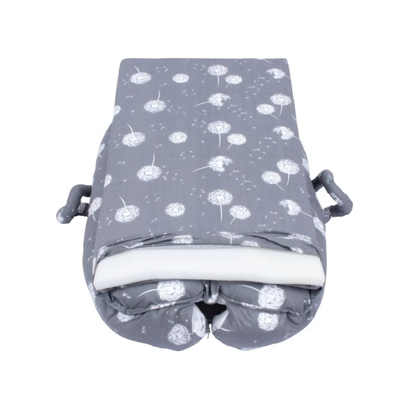 Sevi Bebe Anne Yanı Bebek Reflü Yatağı Uç Uç Desen - Resim 7