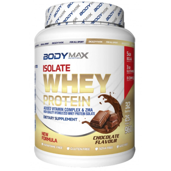 Bodymax Isolate Whey Protein Tozu 960 Gr