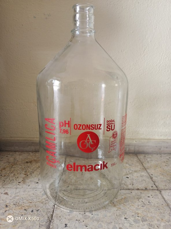 Cam Damacana 15 Litre Yaylı Kapak Hediyeli - 3