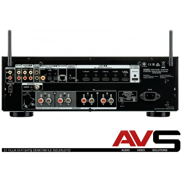 Denon Dra-800H Stereo Network Receiver - 3