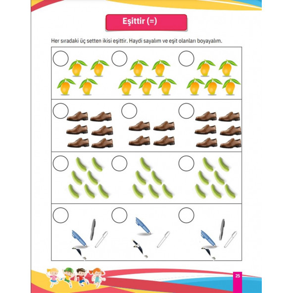 Okul Öncesi, Birinci Sınıf ve İkinci Sınıf Süper Matematik Kitap Seti (2 Spiralli Kitap) - 3