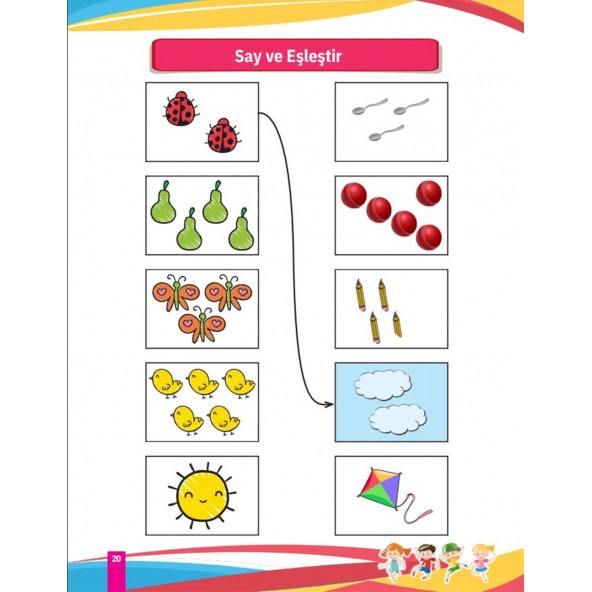 Okul Öncesi, Birinci Sınıf ve İkinci Sınıf Süper Matematik Kitap Seti (2 Spiralli Kitap) - 6