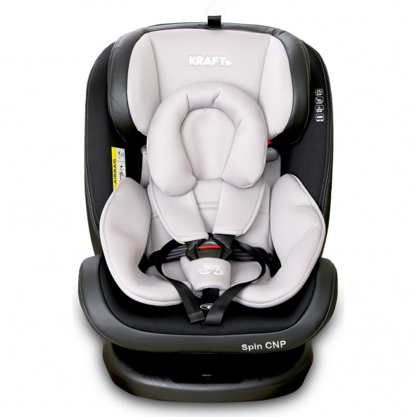 Kraft Spin Canopy 0-36 kg 360 ° Dönebilen İsofix'li Oto Koltuğu
