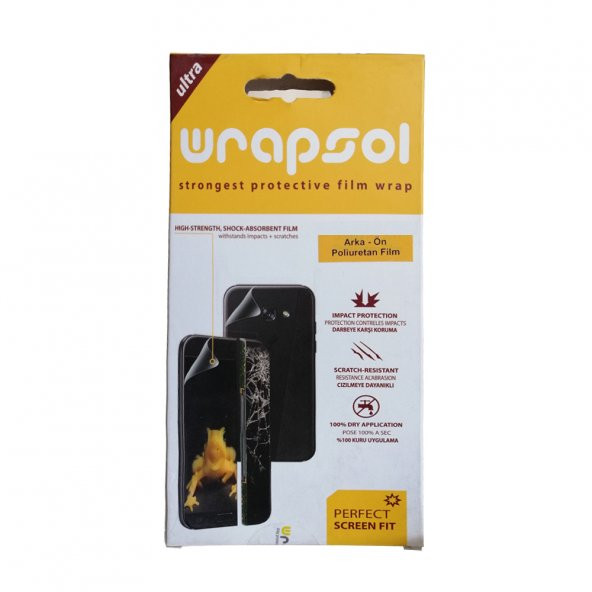 Wrapsol Samsung Galaxy A3 2017 Ön-Arka Jelatin Tam Koruma(Outlet)