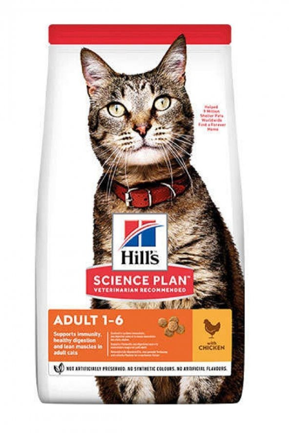 Hills Tavuklu Yetişkin Kedi Maması 3 Kg