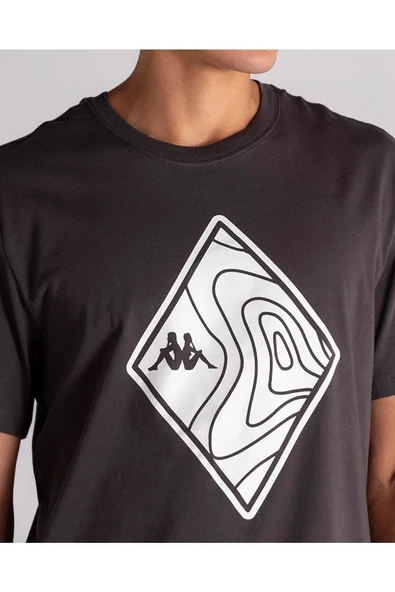 Kappa 341M8SWA08-S Nigraph Tk Erkek T-Shirt - Resim 3