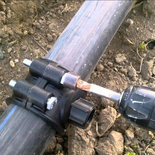 63X3/4" PRİZ KOLYE GALVANİZ CİVATALI VE METAL YÜZÜKLÜ - 2