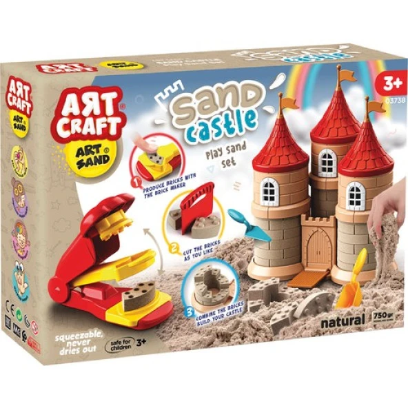 Art Craft Peri Masalı Oyun Kum Set 750 gr - 2