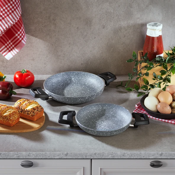 Schafer Eternal 2 li Sahan 18 Cm+22 Cm-Gri