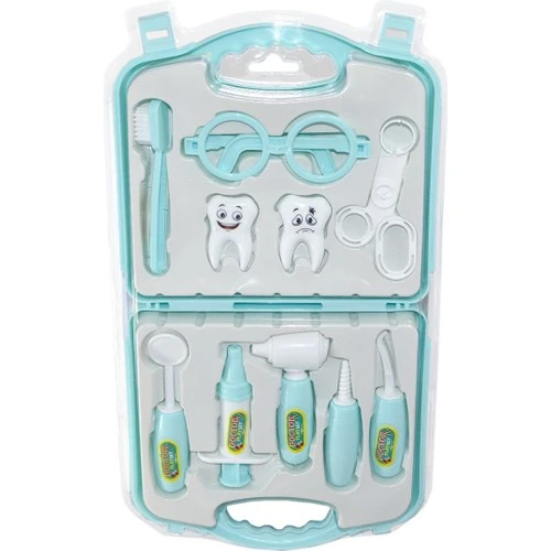 Dişçi Seti Vakumlu Mavi ürün görseli 1