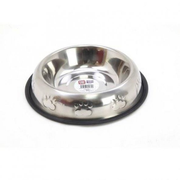 Playfull Desenli Çelik Mama ve Su Kabı 64 Oz - 2