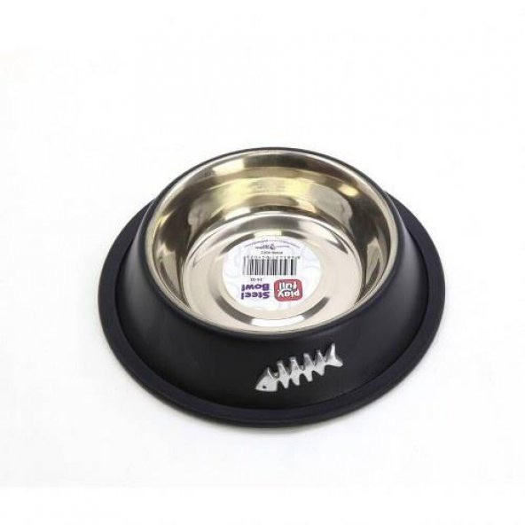 Playfull Kaymaz Tabanlı Çelik Mama Kabı 16 OZ - 2