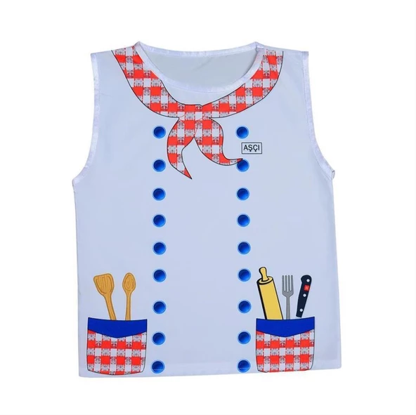 AŞCI KIYAFETİ ÇOCUK KOSTÜMÜ - 3