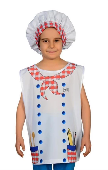 AŞCI KIYAFETİ ÇOCUK KOSTÜMÜ - 2