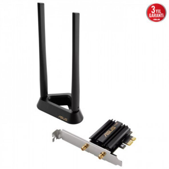 ASUS PCE-AXE59BT HARICI ANTEN WiFi 6E PCI-E ADAPTOR - 3