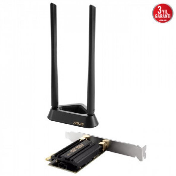 ASUS PCE-AXE59BT HARICI ANTEN WiFi 6E PCI-E ADAPTOR - 4