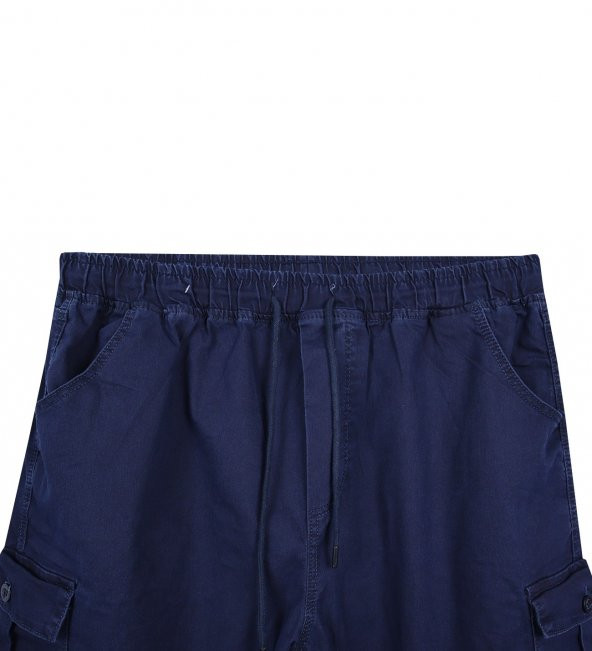 Kargo Cepli Büyük Beden Kot Jogger Pantolon Laci - 2