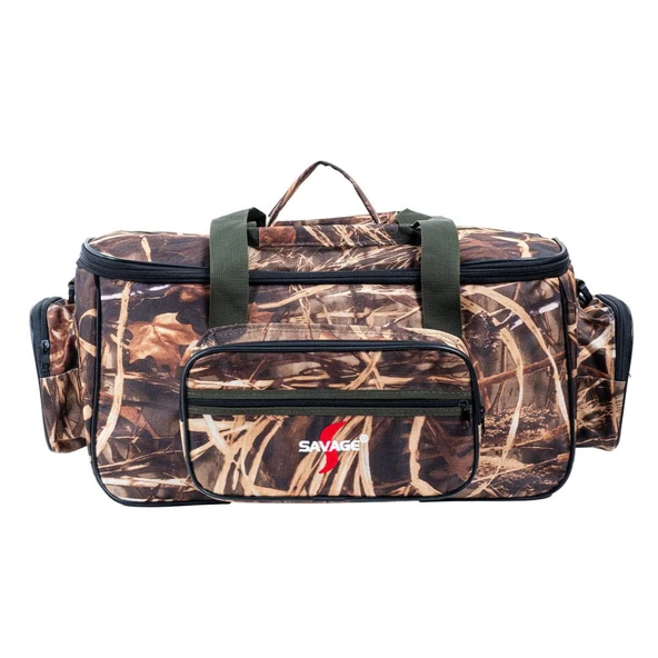 Çok Amaçlı Malzeme Çantası - Büyük - Saz Desen - 35021 - Balıkçı Çantası - Seyahat Çantası - 7