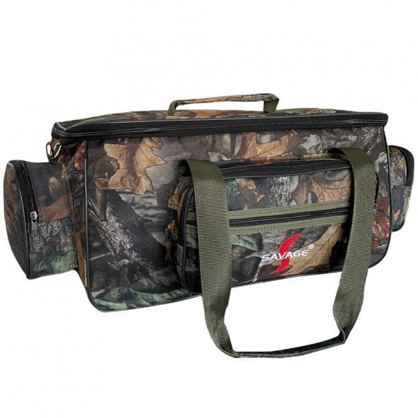 Çok Amaçlı Malzeme Çantası - Büyük - Orman Desen - 35021 - Balıkçı Çantası - Seyahat Çantası - 2