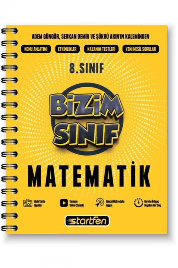 8.Sınıf Bizim Sınıf Matematik Defteri