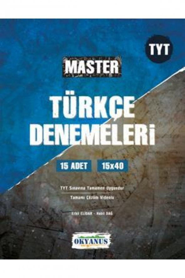 Tyt Master 15 Türkçe Denemeleri