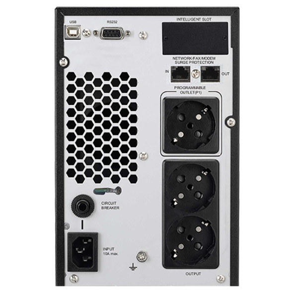 Tunçmatik TSK10093 Newtech Pro3 3KVA 1/1 Faz (6x12v 9Ah Akü) Online UPS - 2