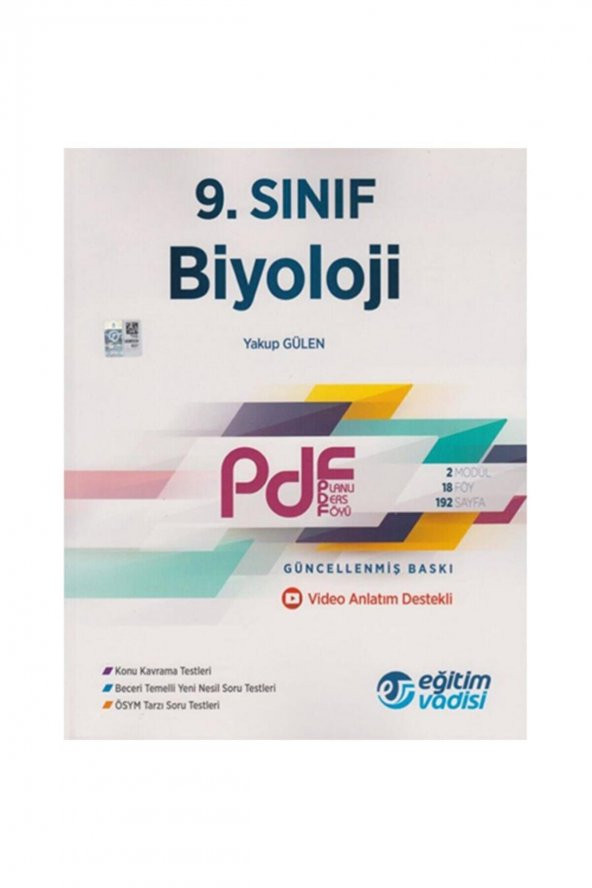 9.sınıf Biyoloji Pdf Video Anlatım Destekli 2020