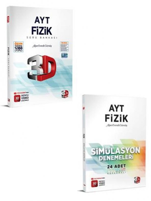 AYT Fizik Soru Bankası + AYT Fizik Simülasyon Deneme