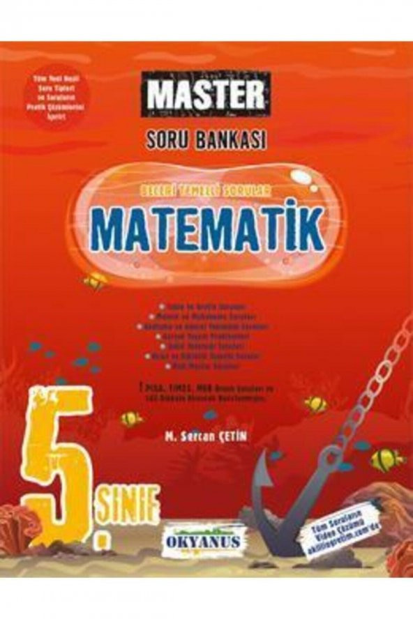 Okyanus 5.sınıf Master Matematik Soru Bankası 2022