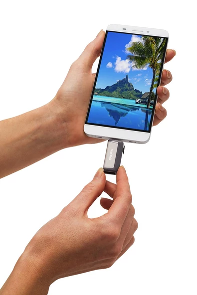 SANDISK Ultra Dual Drive USB Type-C 64 GB SDDDC2-064G-G46 - Resim 6