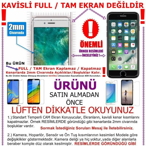 Xiaomi Mi 5S Plus Ekran Koruyucu HD Parlak 2.5D Şeffaf Temperli Kırılmaz Cam Ekran Koruma (YX75AGE) - 2