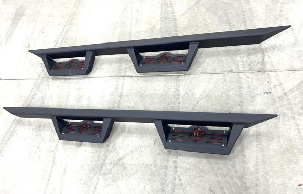 JEEP WRANGLER RUBİCON JK METAL YAN BASAMAK 2007-2017 - 4