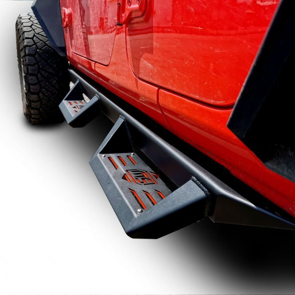 JEEP WRANGLER RUBİCON JK METAL YAN BASAMAK 2007-2017 - 7