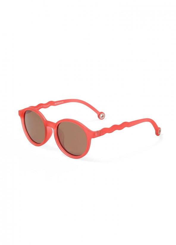 OLIVIO&CO Begonia Red Unisex Güneş Gözlüğü Yetişkin - 4