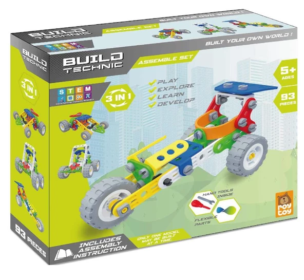 BUILD TECHNIC 3 IN 1 93 PARÇA