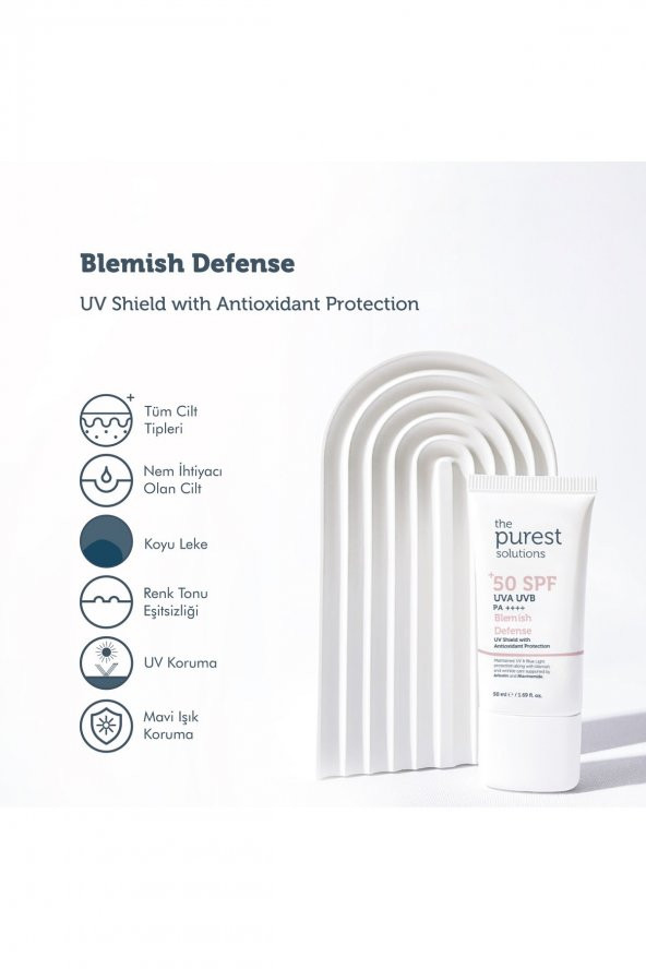 The Purest Solutions Lekeli Ciltler İçin Renkli 50 Faktör Güneş Kremi 50 ml - 3