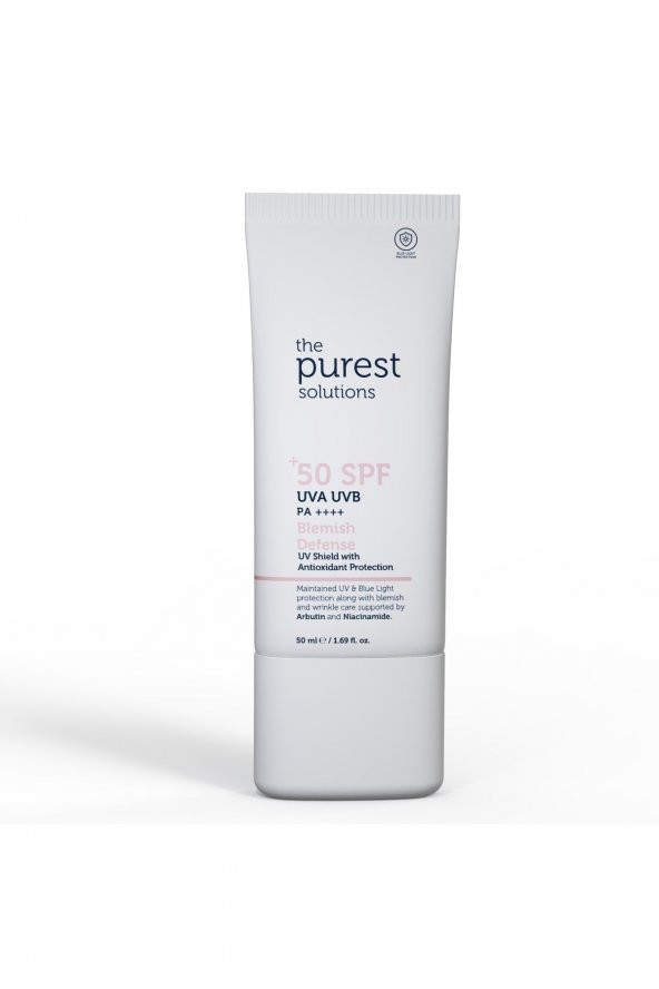 The Purest Solutions Lekeli Ciltler İçin Renkli 50 Faktör Güneş Kremi 50 ml
