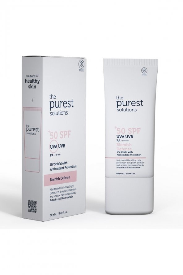 The Purest Solutions Lekeli Ciltler İçin Renkli 50 Faktör Güneş Kremi 50 ml - 2