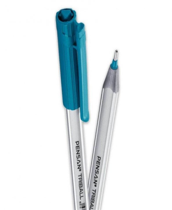 PENSAN TUKENMEZ KALEM TRIBALL TURKUAZ TEKLI ürün görseli 1