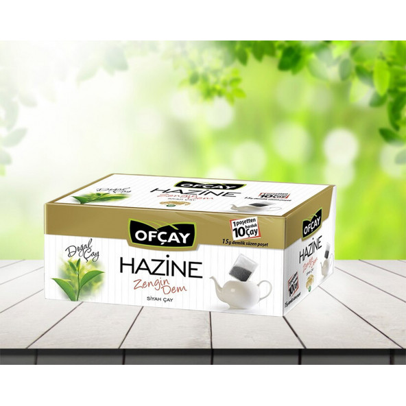 Ofçay Hazine Zengindem Demlik Poşet Çay  30x15 g