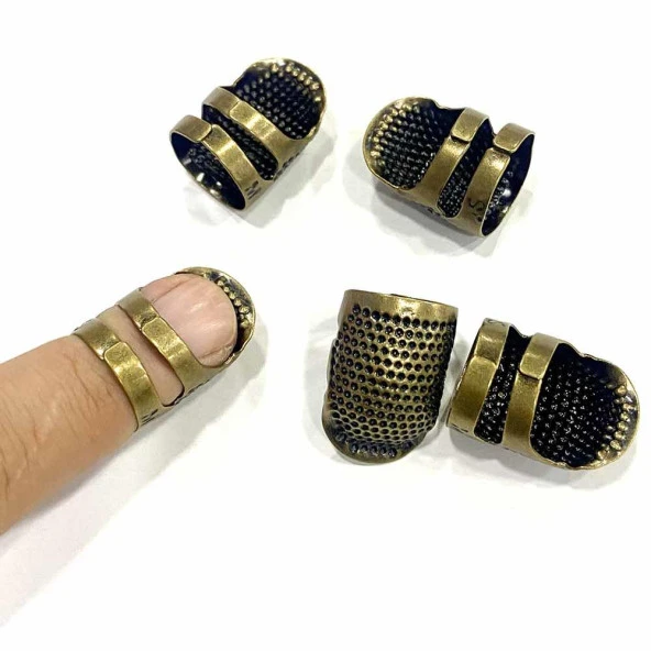 Metal Yüksük ( Parmağa Geçmeli Yüzük ) Y51 - 3