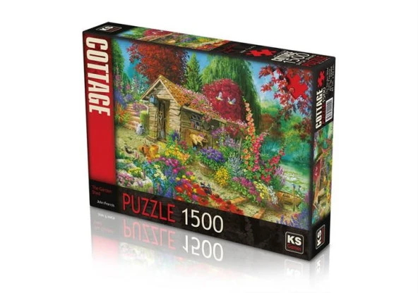 KS PUZZLE 1500 PARCA THE GARDEN SHED JOHN FRANCIS - 2