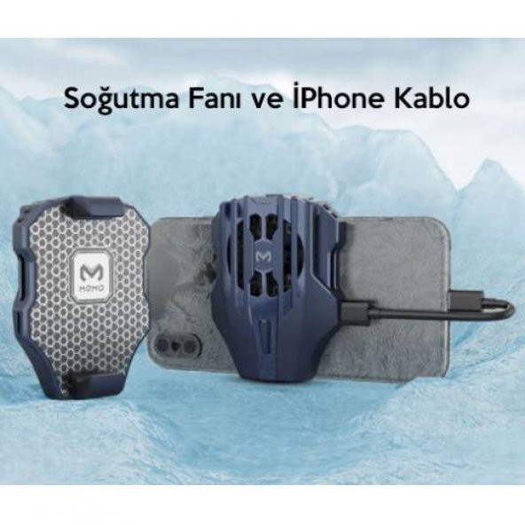 Coofbe Telefon Soğutucu Radyatör İphone 11 12 13 14 Pro Max Uyumlu Telefon Soğutucu Radyatör 7500 rpm - 3