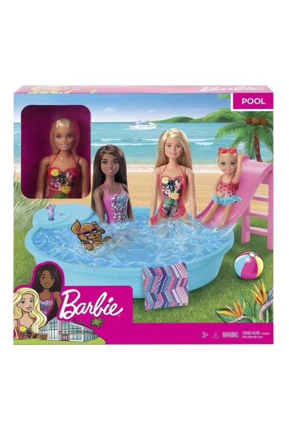 BamBam Barbie Eğlenceli Havuzu