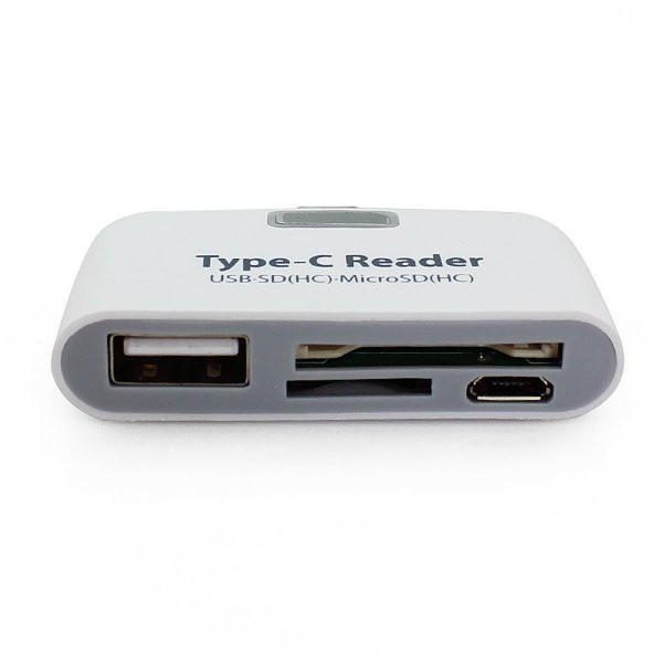 Type C Usb 3.1 Kart Okuyucu Micro Usb Sd Card Reader Çevirici - 2