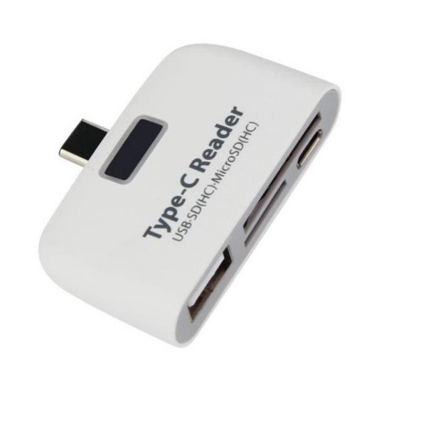 Type C Usb 3.1 Kart Okuyucu Micro Usb Sd Card Reader Çevirici - 3