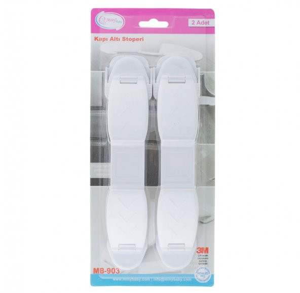 Miny Baby  Kapı Altı Stoperi Beyaz - Resim 2