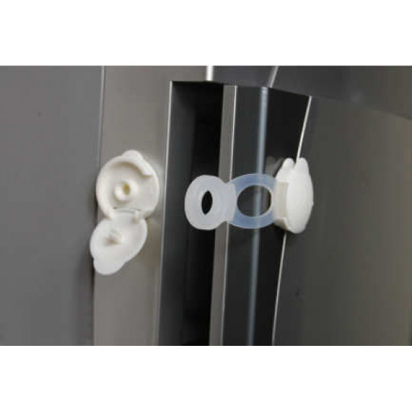 Miny Baby Çok Amaçlı Dolap Kilidi - 2Li - Kısa - 4