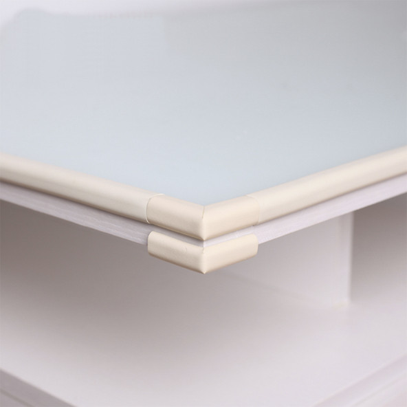 Miny Baby - Miny Kenar + Köşe Koruyucu 2M Kenar + 4 Adet Köşe-Kahverengi - 8