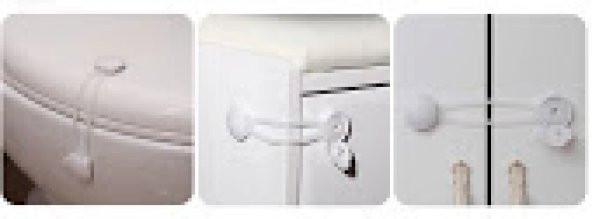 Miny Baby Çok Amaçlı Dolap Kilidi - 2Li - Uzun - 2